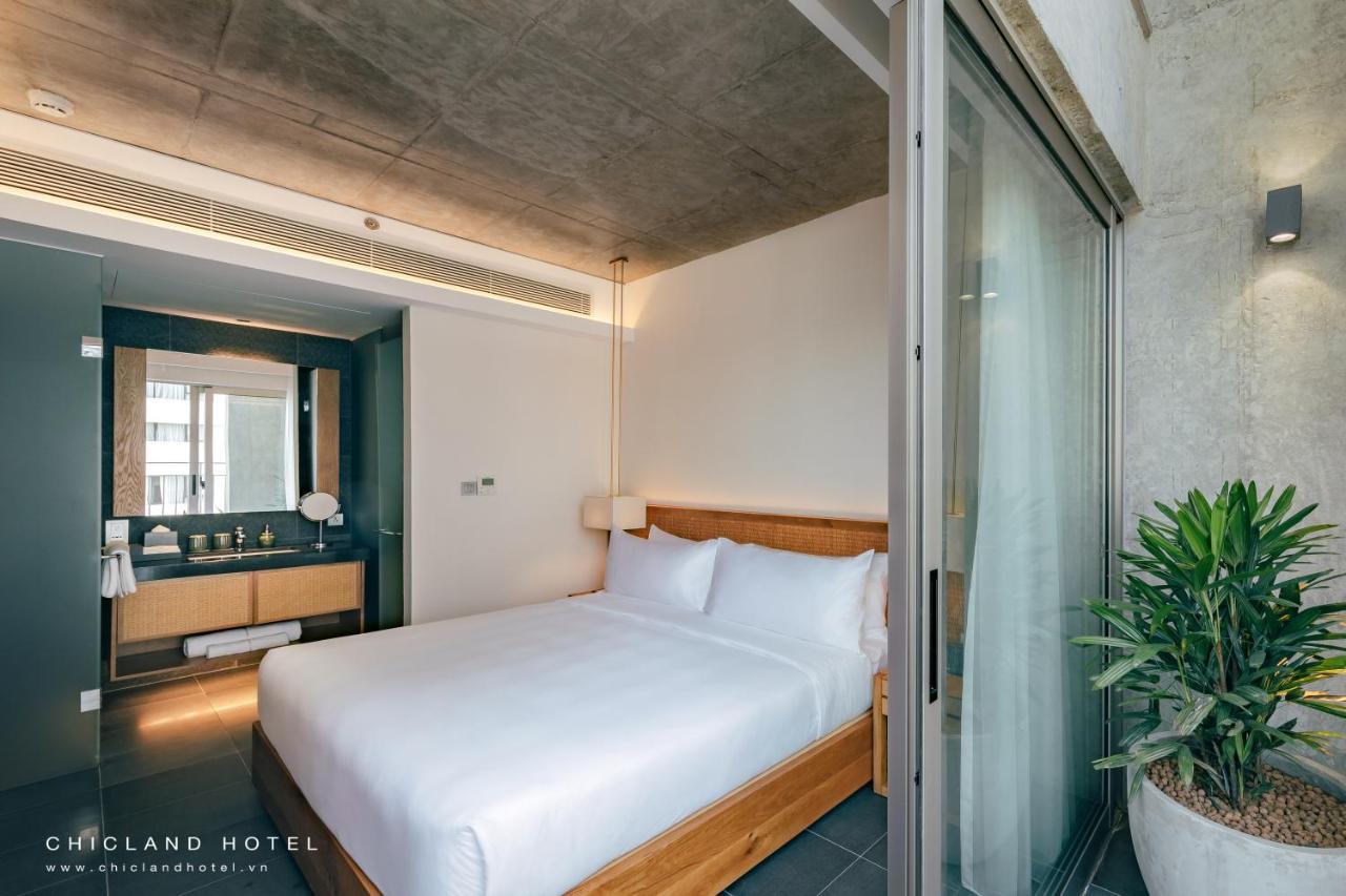 Chicland Boutique Danang Beach Hotel Exterior foto